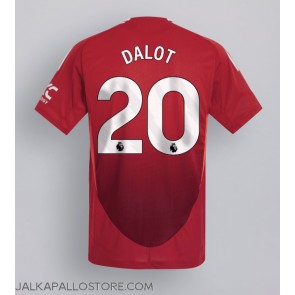 Manchester United Diogo Dalot #20 Kotipaita 2024-25 Lyhythihainen